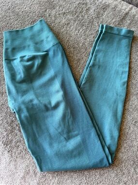 Alphalete Amplify High-Waist Leggings - Teal